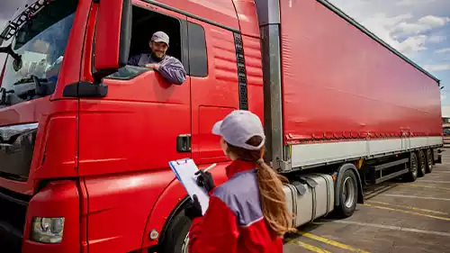 Truck delivery
