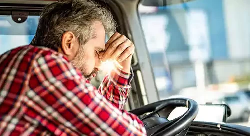 sad trucker