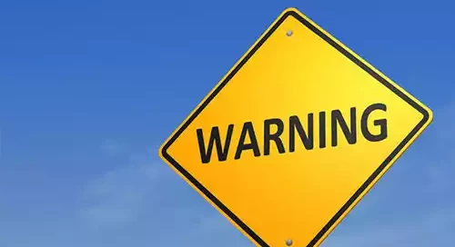 Warning sign