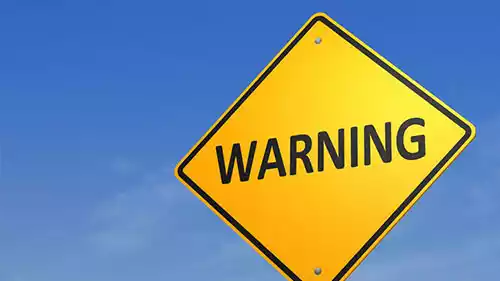 Warning sign